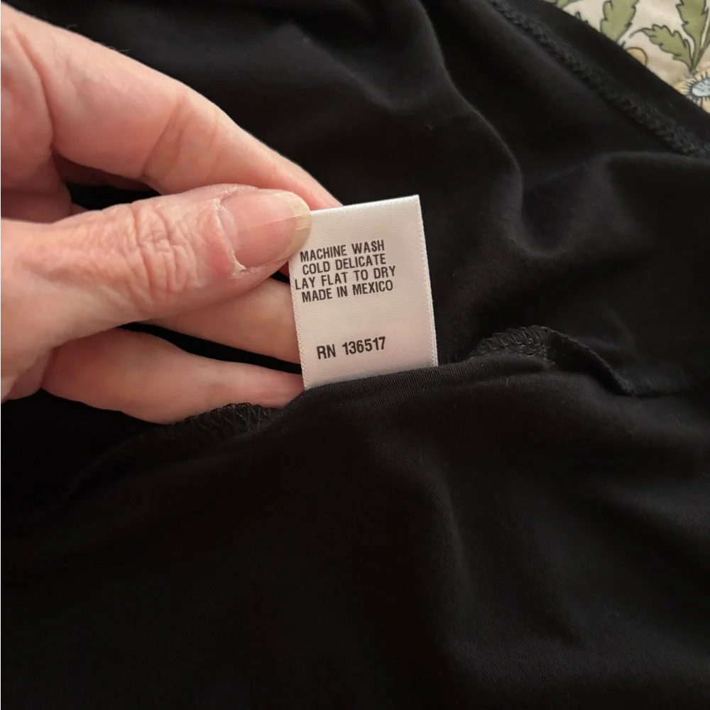 Loveappella Black V-Neck Jersey Sleeveless Maxi Dress - Picture 14 of 14